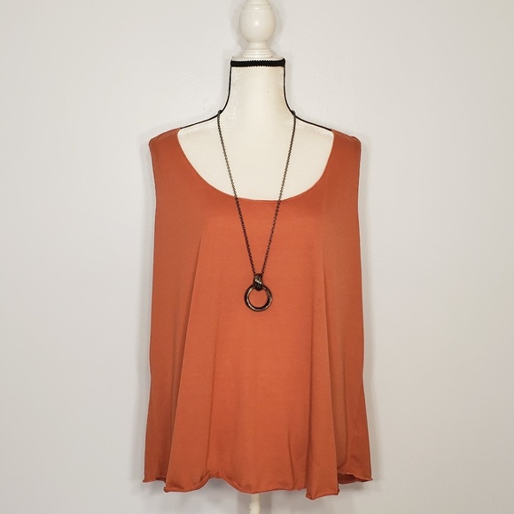 American Rag Tops - AMERICAN RAG RUST BRONZE TANK TOP